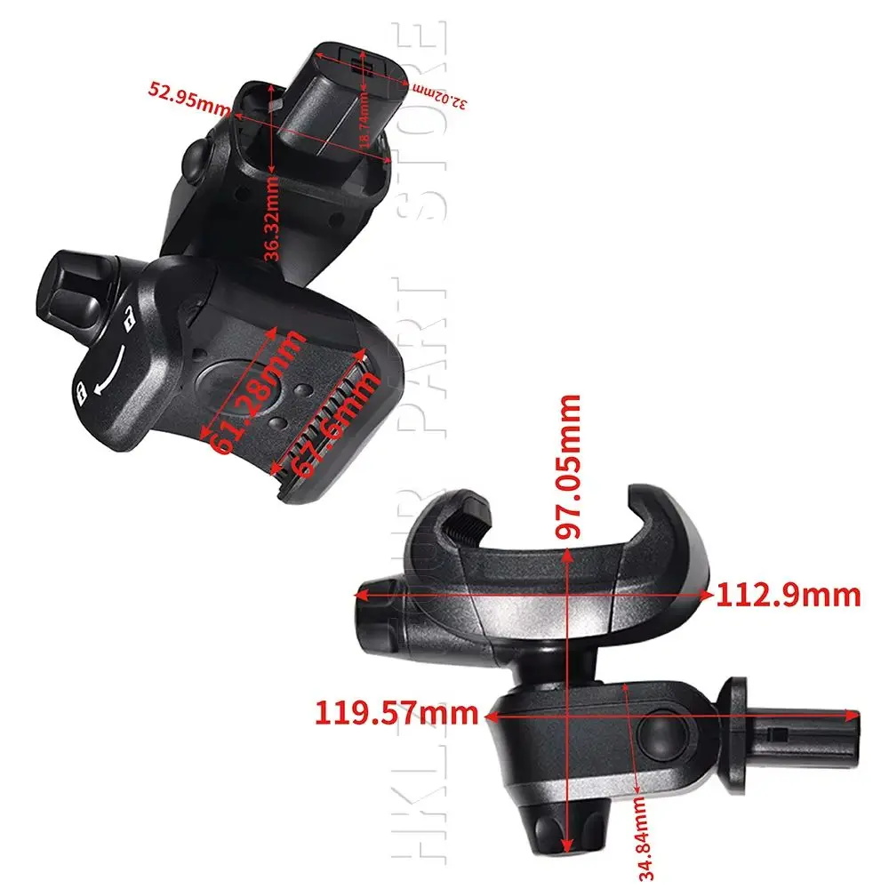1Pc For Fiat 500 Punto Panda Ducato Dashboard Phone Holder New Cradle Phone Holder Smartphone Easy Installation car accessories