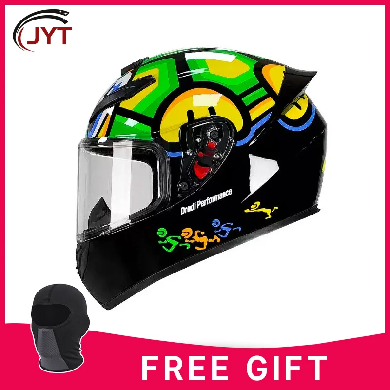 

DOT Approved Full Face Helmet Motorcycle Helmet for Men Women Four Seasons Cascos Para Motos Motocross Helmets HD Visors