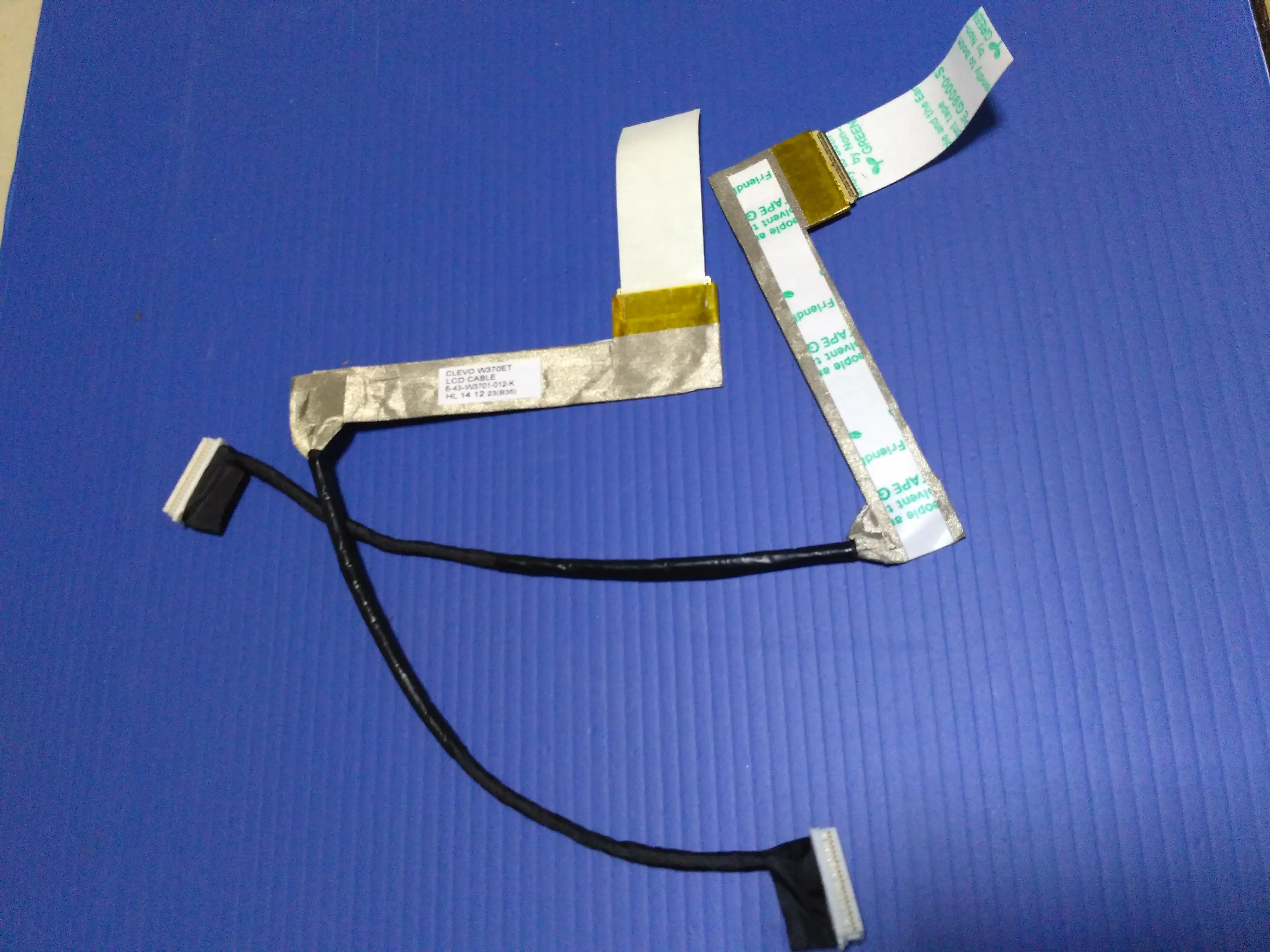 For CLEVO W370ET 6-43-W3701-012-K 6-43-W3701-011-K Screen cable New original code