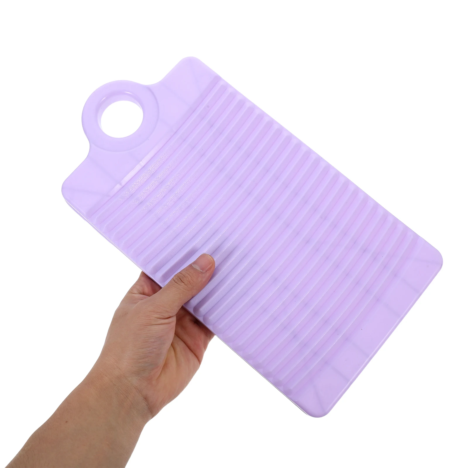 

Plastic Washboard Mini Size Lightweight Portable Handheld Dirt Clothing Laundry Scrub Tool Antislip Grooves Durable for washing