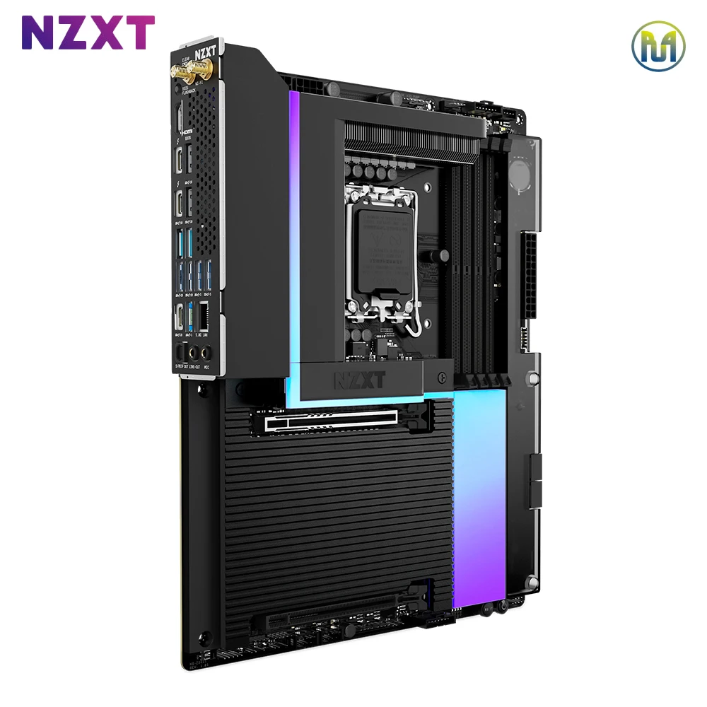 اللوحة الأم للألعاب Nzxt N9 Z890 (أسود) لوحة أم سوداء ثنائية النطاق تدعم Wyatty7