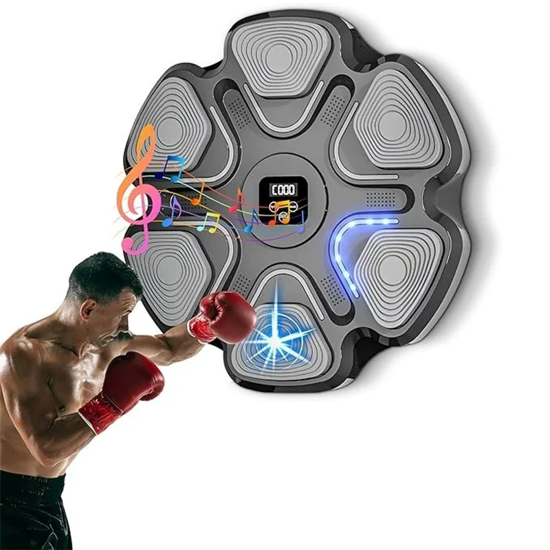 2026 Wholesale Good Quality Blue Tooth Music Electronic Boxing Trainer Smart Gym Equipment Boxing Training Targetpromote Sales