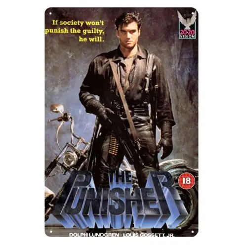 The Dolph Lundgren Movie Metal Poster Blechschild 20x30cm Plakette aus Aluminium