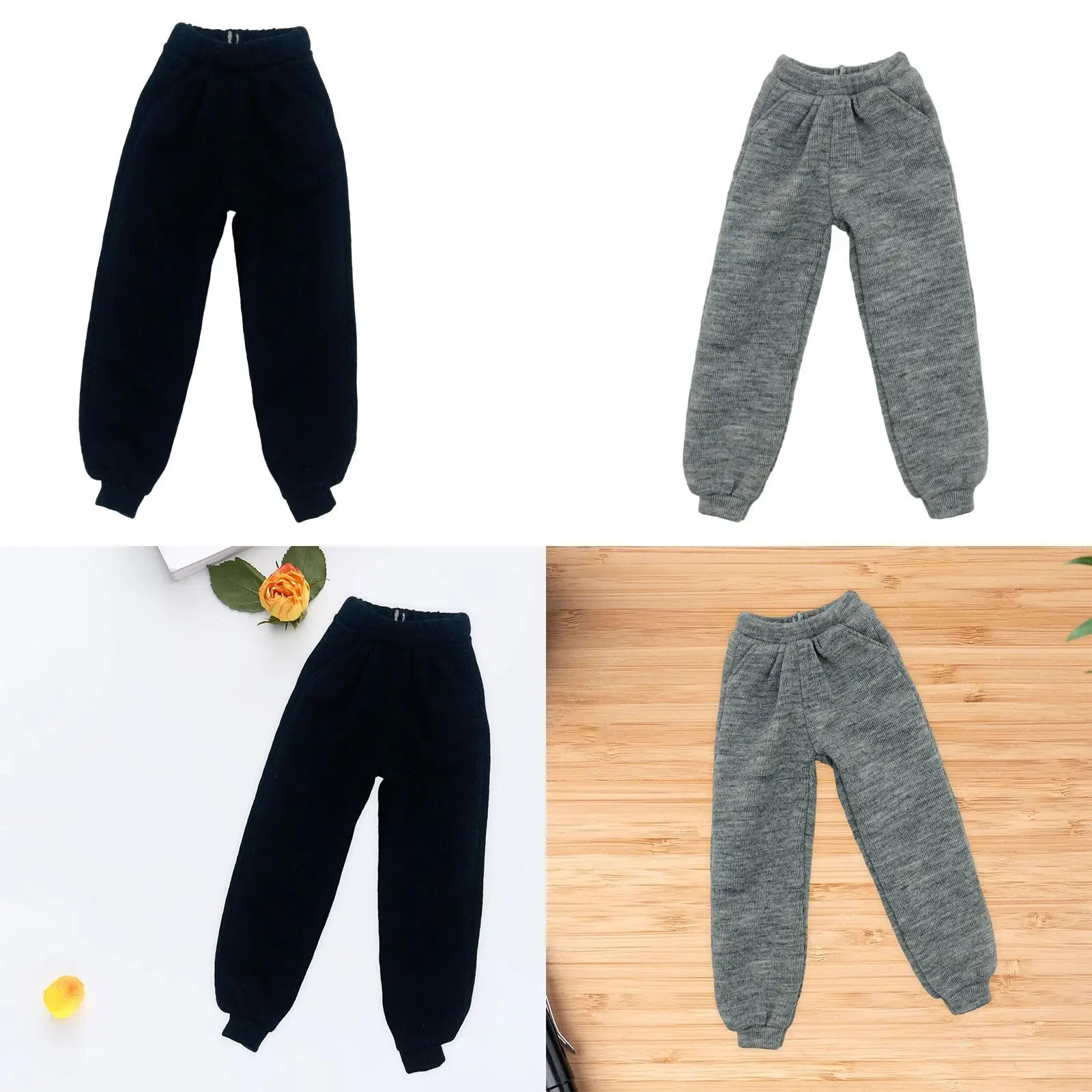 1/6 السراويل مصغرة سراويل تقليدية اليدوية المألوف أنيق عمل الشكل دمية الملابس لشخصيات الإناث 12 بوصة Accs #4