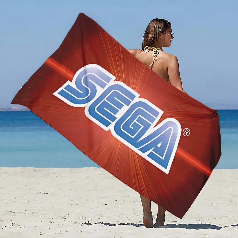 S-Sega Beach Towel Microfiber Sand Free Quick Dry Soft Sandproof Pool Towels Gift for Women Travel Gym Shower Camping