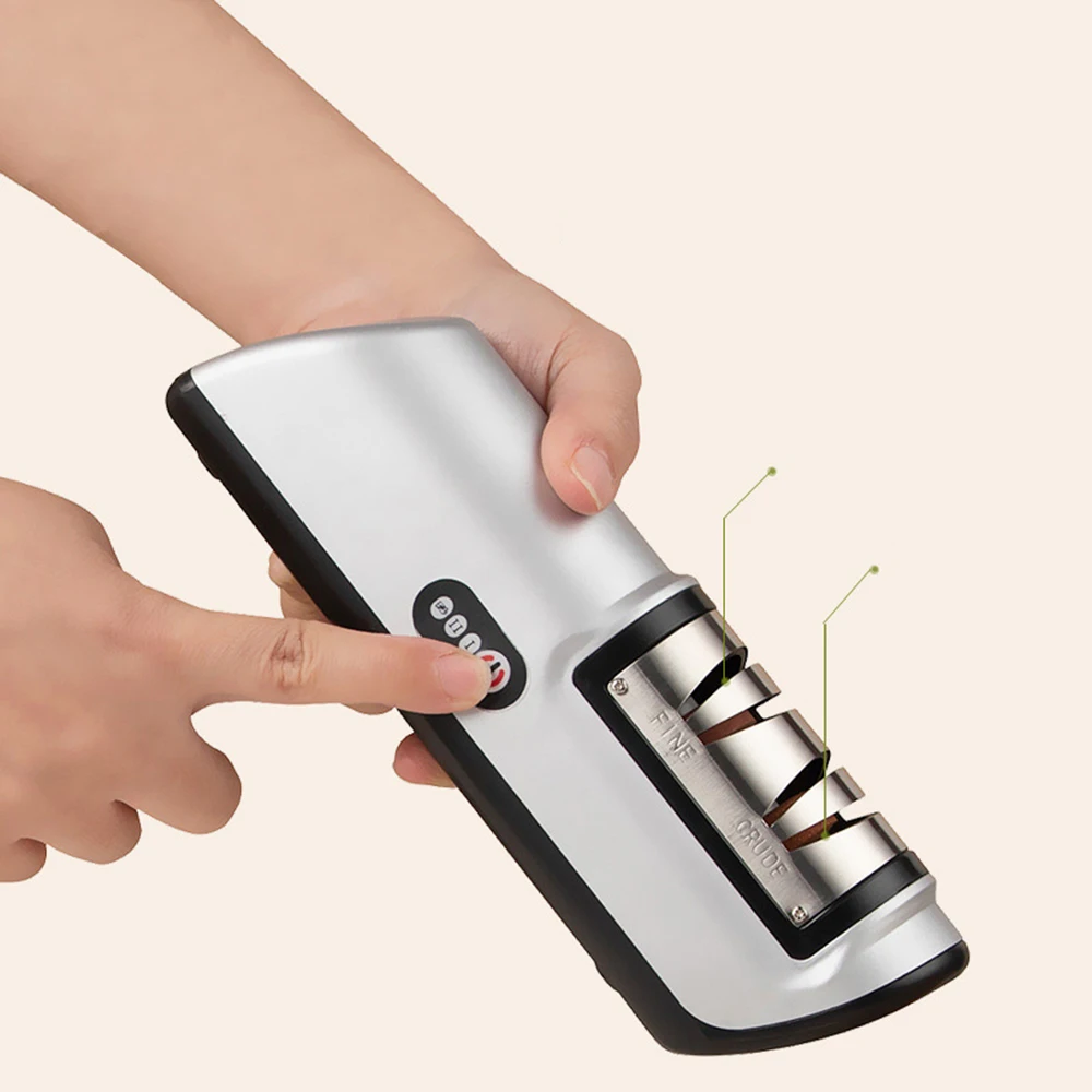 Upgrade Electric Knife Sharpener Home Accessories Kitchens Choices Sharpener for Knives Multifunctional Kitchen Accessory Tool