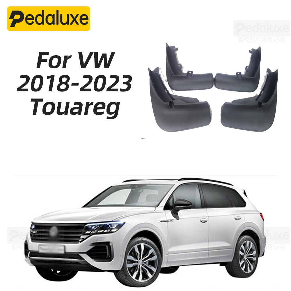 

Genuine New Set Splash Guards Mud Flaps For VW 2018-2023 Touareg