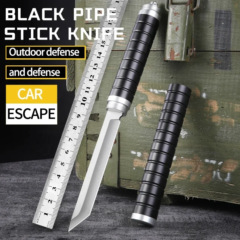 Premium fixed blade hunting knife with aluminum alloy handle for ultimate outdoor survival