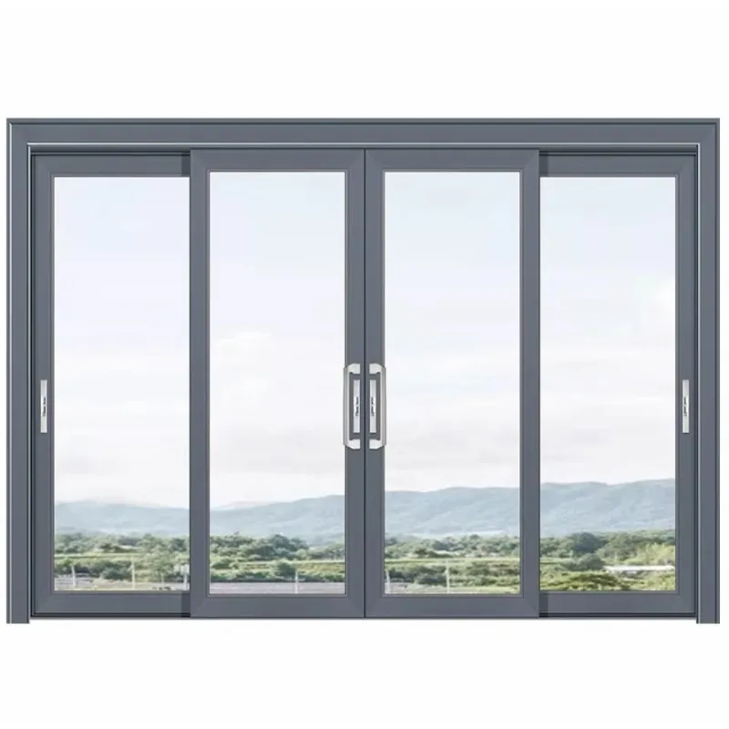 Modern Design Sliding Balcony Diamond Mesh Window Bedroom Interior High Transmittance Mosquito Resistant Lock