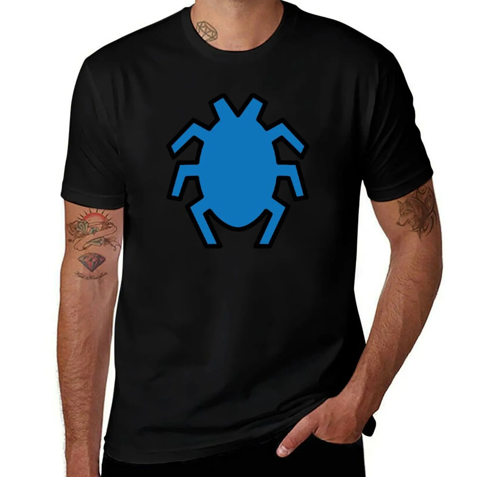 Blue Beetle T-Shirt Plus Size Non-Shrink T-Shirt