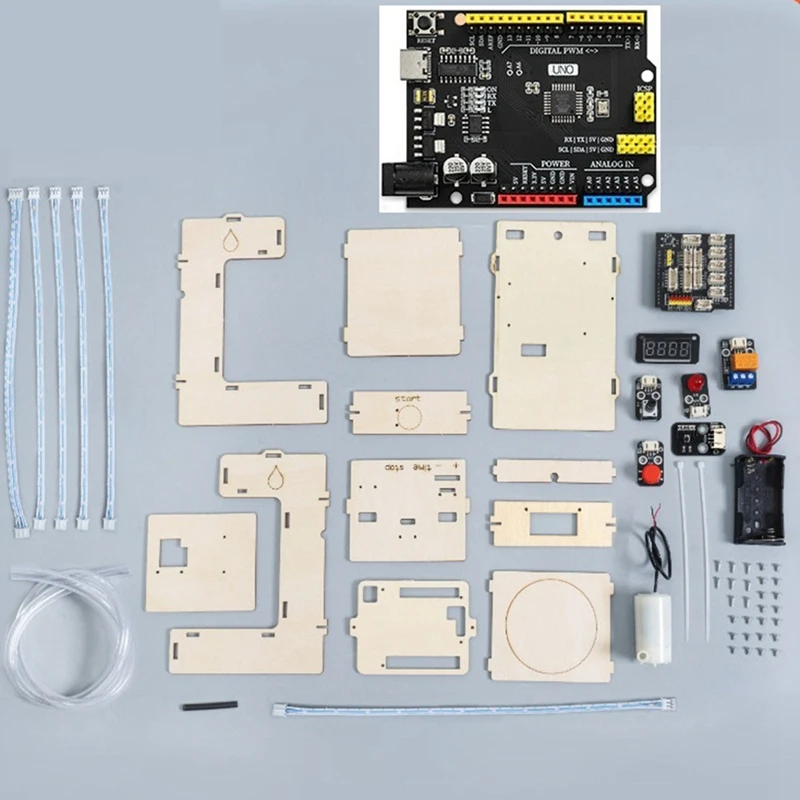 Distributeur d'eau intelligent avec carte de développement R3 pour Ardu37, kit d'outils expérimentaux scientifiques, bricolage