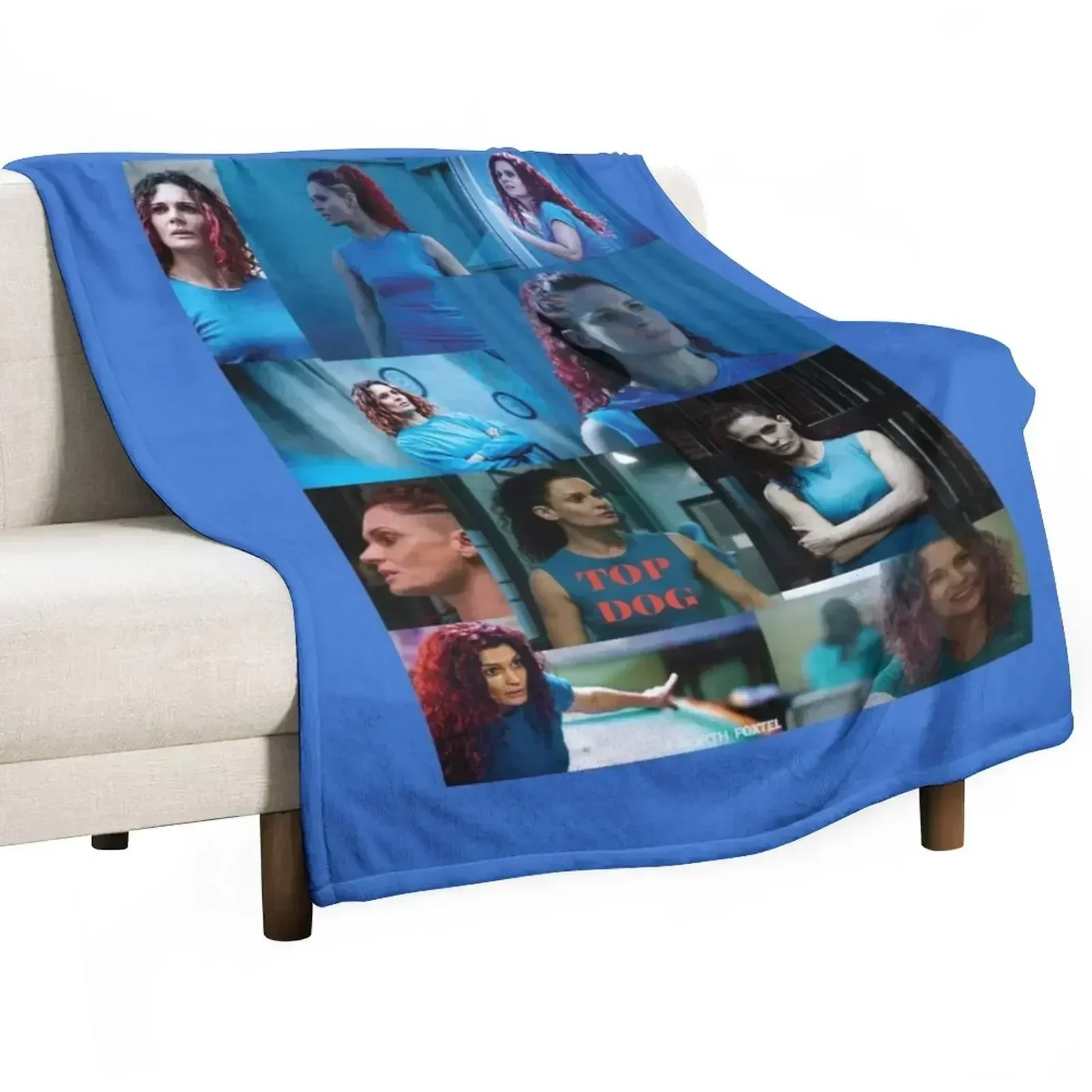 Bea Smith Throw Blanket Decoratives warm winter cosplay anime Stuffeds Blankets For Sofas Weighted Blankets
