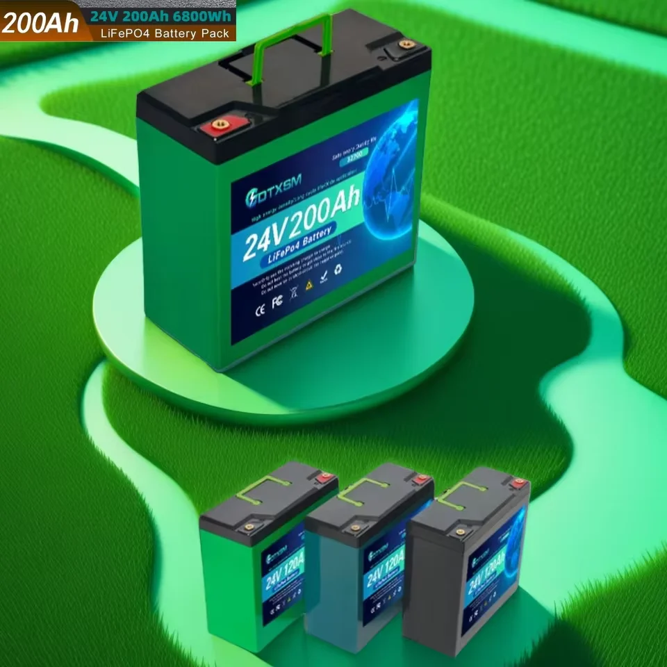 

32700 LiFePO4 24V 200Ah battery has a built-in 100msrv rechargeable Ferrous lithium phosphate solar off-grid battery.