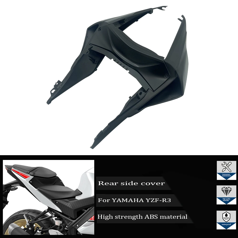 

For Yamaha YZFR3 YZF-R3 YZFR25 2014 2015 2016 2017 218 2019 2020 2021 2022Motorcycle Rear Fairing, Rear Seat Rear Spoiler