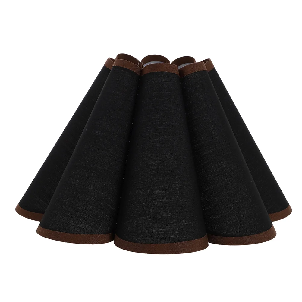 Outdoor Petal Table Lamp Shade Bell Shades Wrought Iron Bulb Lampshade Accessory