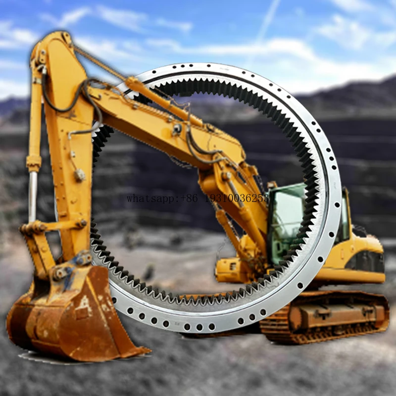 

Professional Factory Quick Delivery High Quality PC200-6 Slew Bearing Excavator Swing Bearing Slewing Bearing Manufacturer