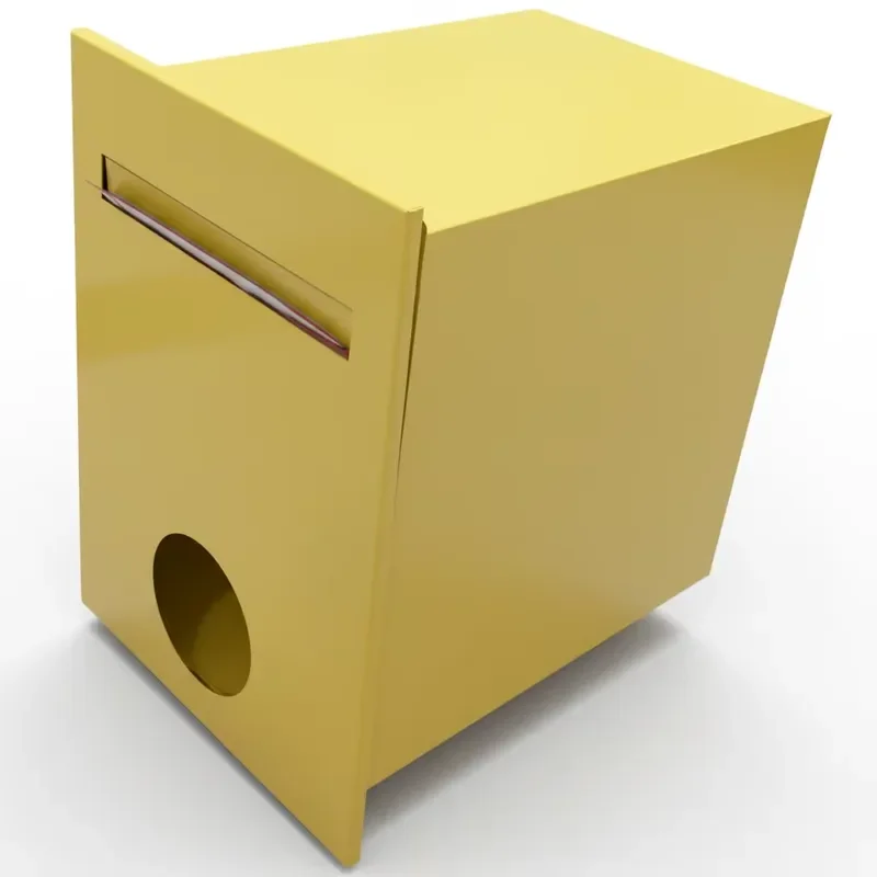 Large Capacity Outdoor Metal Mailbox Waterproof Wall Mounted Secure Package Delivery Box For Home Garden Postal Letter