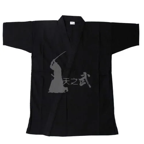 Iaido Uniform Underwear Cotton White Black Japanese Martial Art Samurai IAIDO Shitagi GI Gusoku Shita