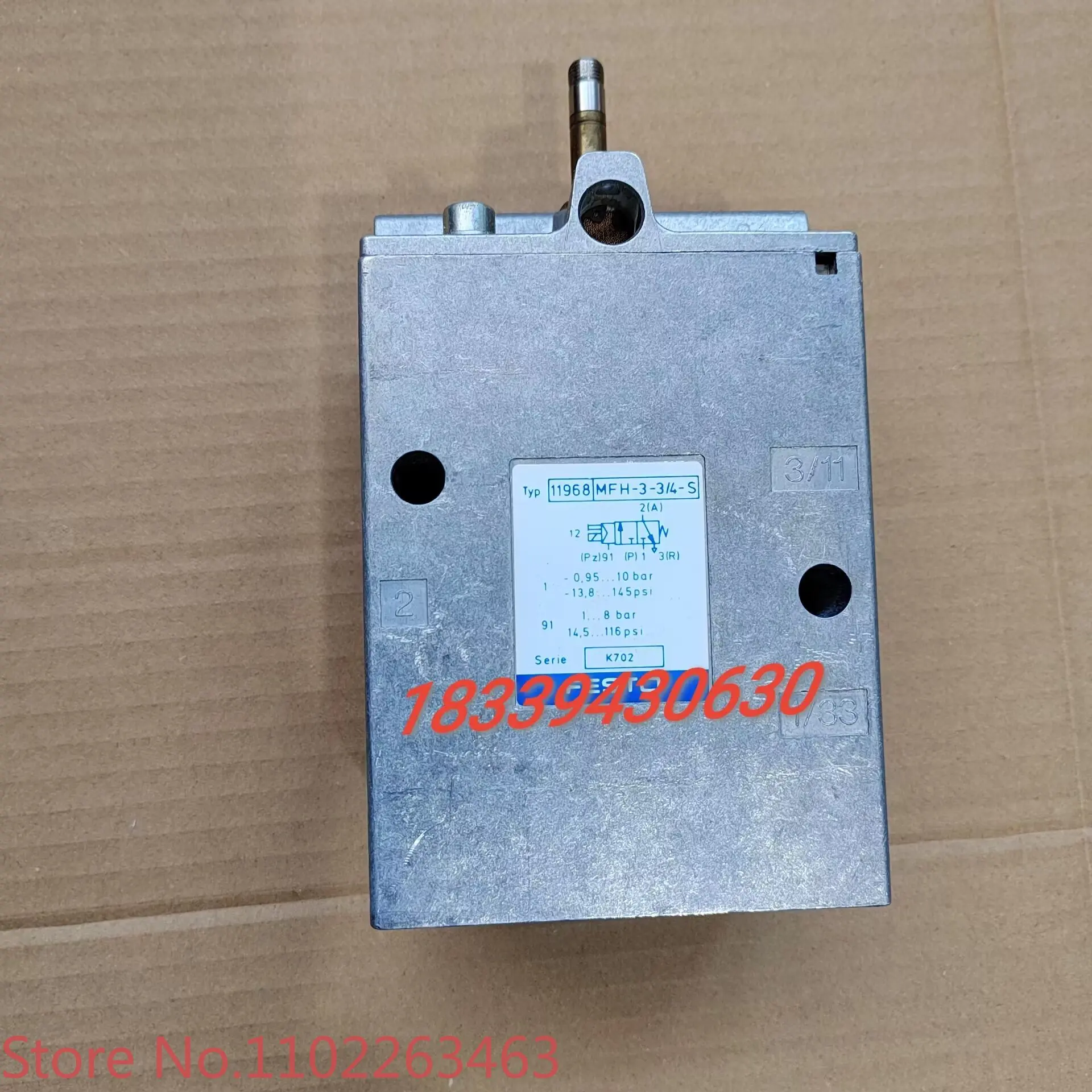 MFH-3-1/4-S 7959 solenoid valve stock