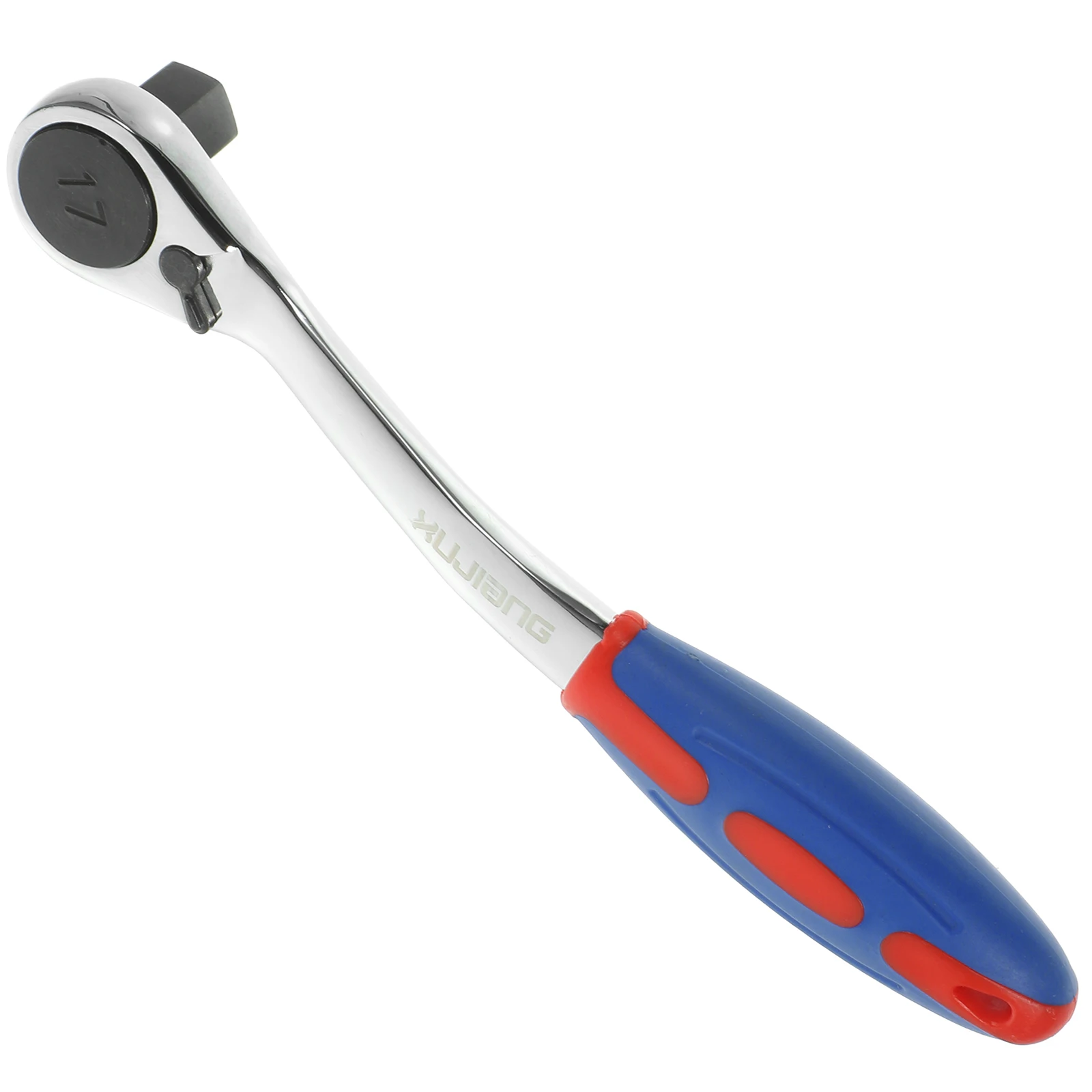 

17 MM Ratchet Wrench Round Head Quick Release Spanner Ratchets Super Ratcheting Metric Universal