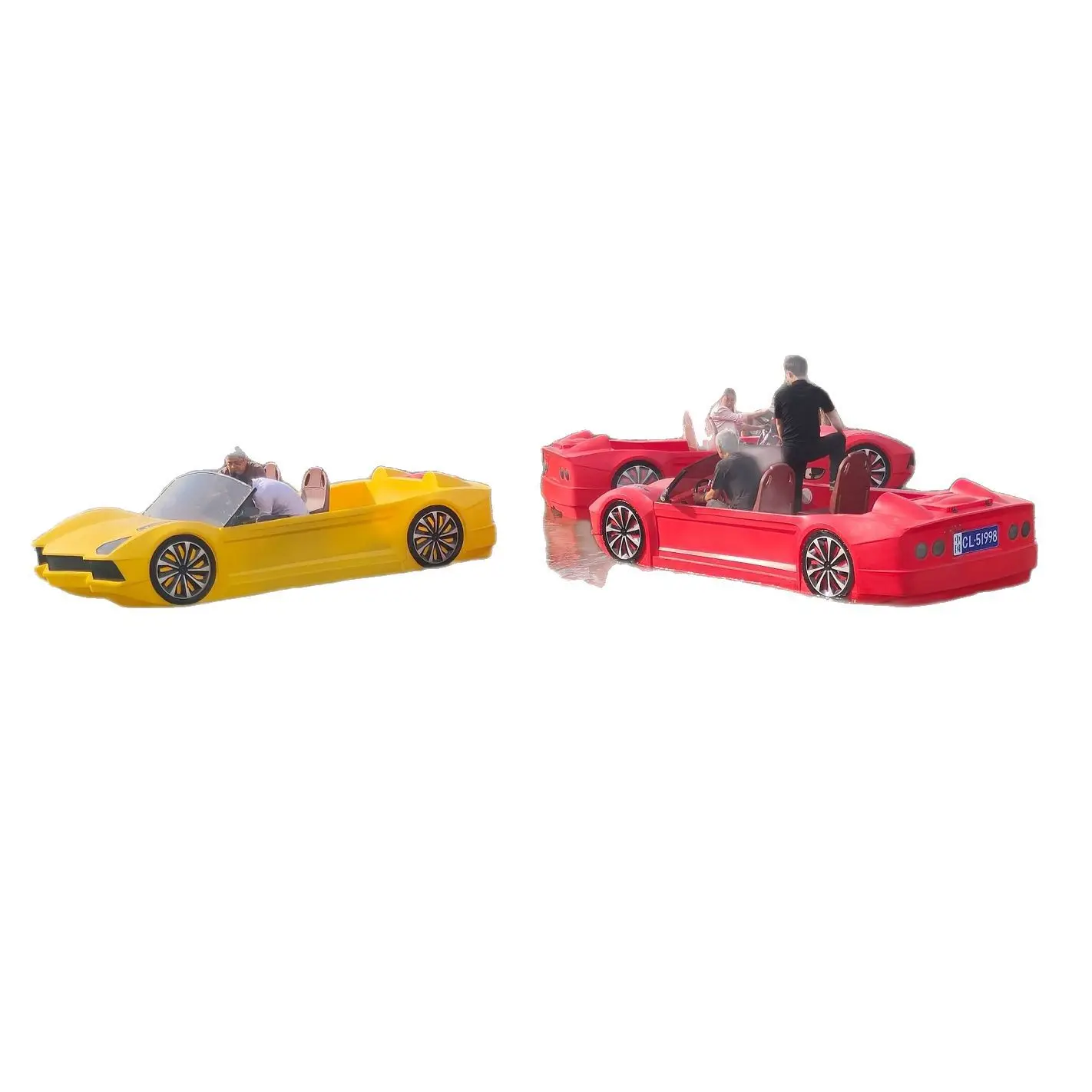 

Supercar Sports Car Water Electric Scenic Area PleasurePedal Boat Luxury Tour Boat Equipment