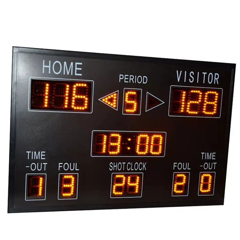 Indoor Outdoor Basketball Portable Digital Led Score Board