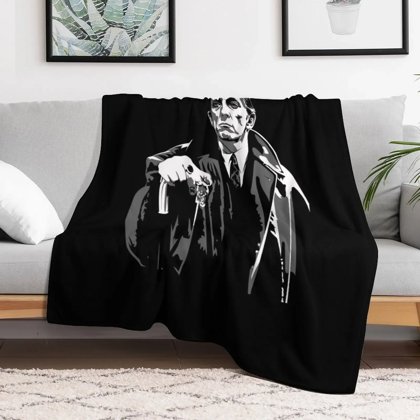 Dark Shadows Barnabas Collins Throw Blanket Weighted Soft Decorative Sofas Blankets