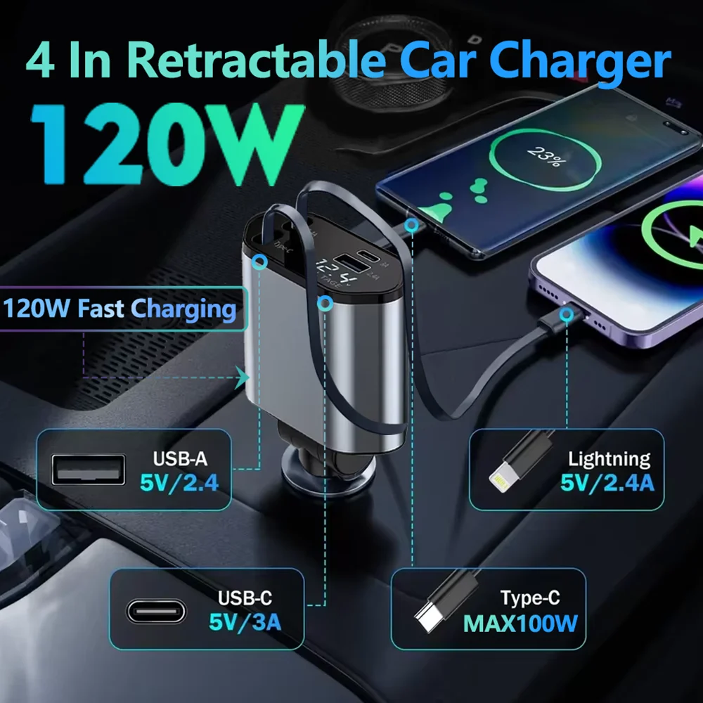 120W Pd Fast Charge…