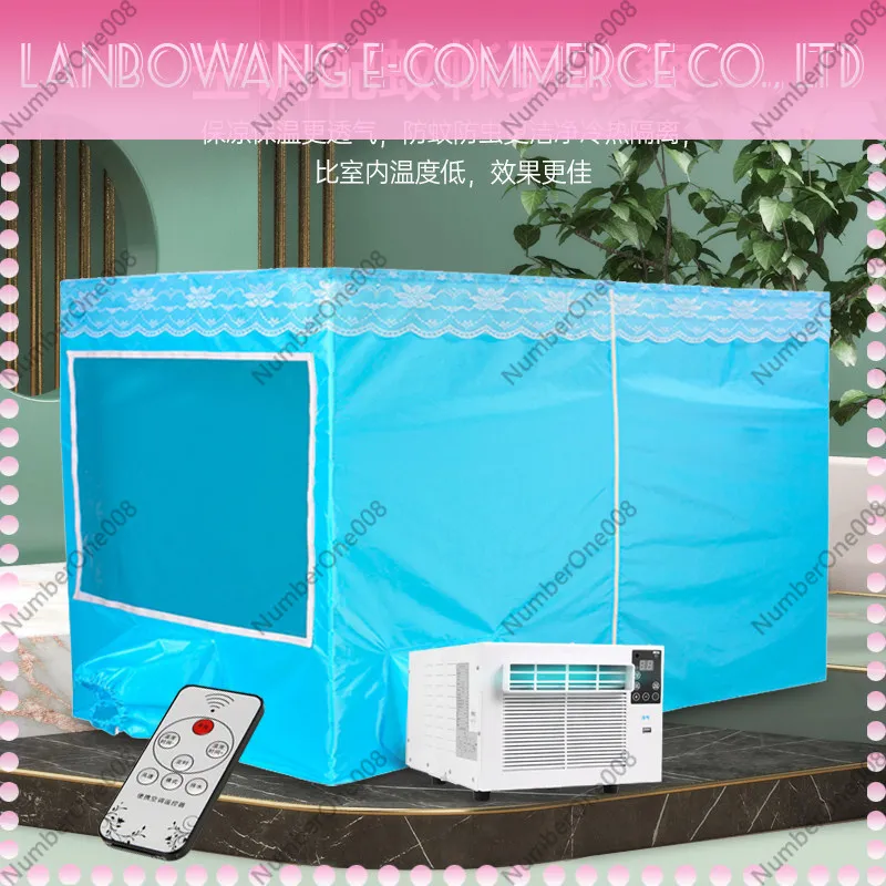 Portable Air Conditioner Compressor Cooler for Tent Camping Car Bed No Installation