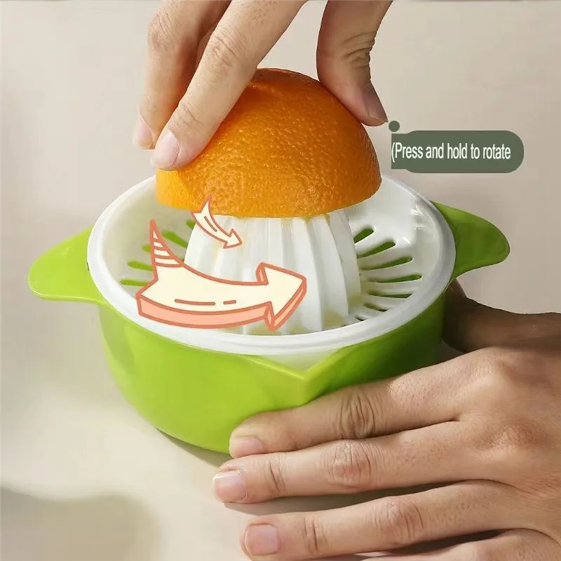Exprimidor Manual multifuncional Simple de primera calidad para el hogar, Mini exprimidor de frutas con limón y naranja
