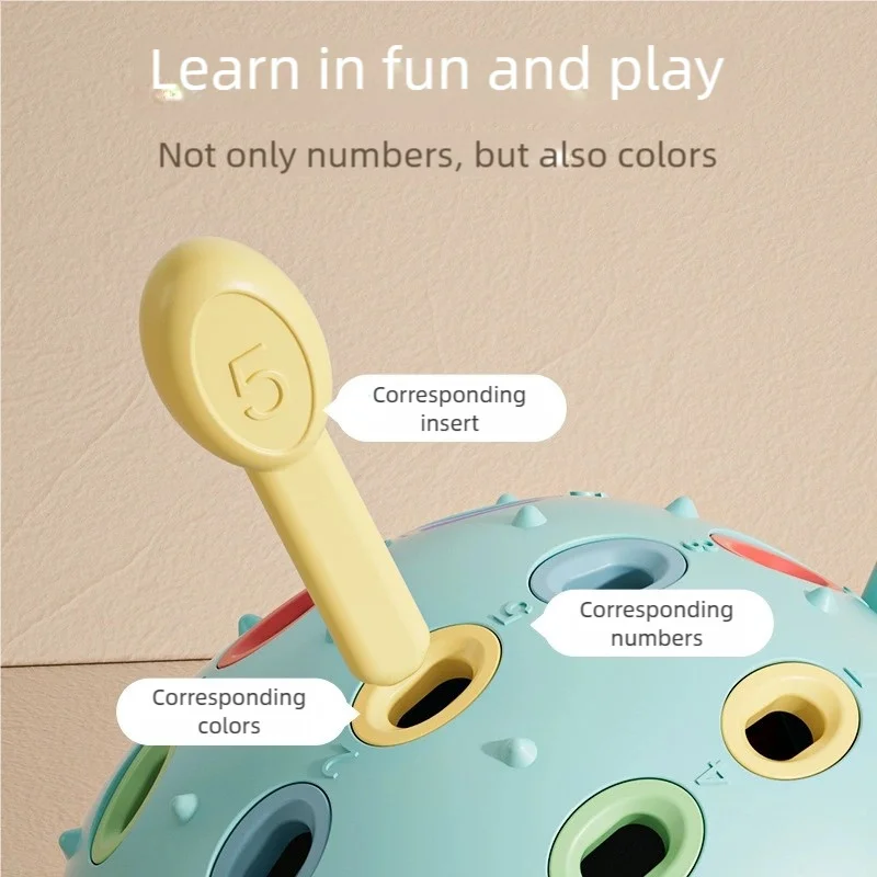 ของเล่นมอนเตสซอรี่เพื่อการศึกษาสำหรับเด็ก 1 ชิ้นสำหรับเด็กอายุ 0-3 ปี การเรียนรู้สี การพัฒนาความรู้ความเข้าใจ การจดจ่อ การประสานงานระหว่างมือและตา เหมาะสำหรับเกมเด็กชายและเด็กหญิง เหมาะสำหรับของขวัญวันหยุดต่างๆ เหมาะสำหรับวันคริสต์มาส วันปีใหม่ และของขวัญวันหยุดปีใหม่