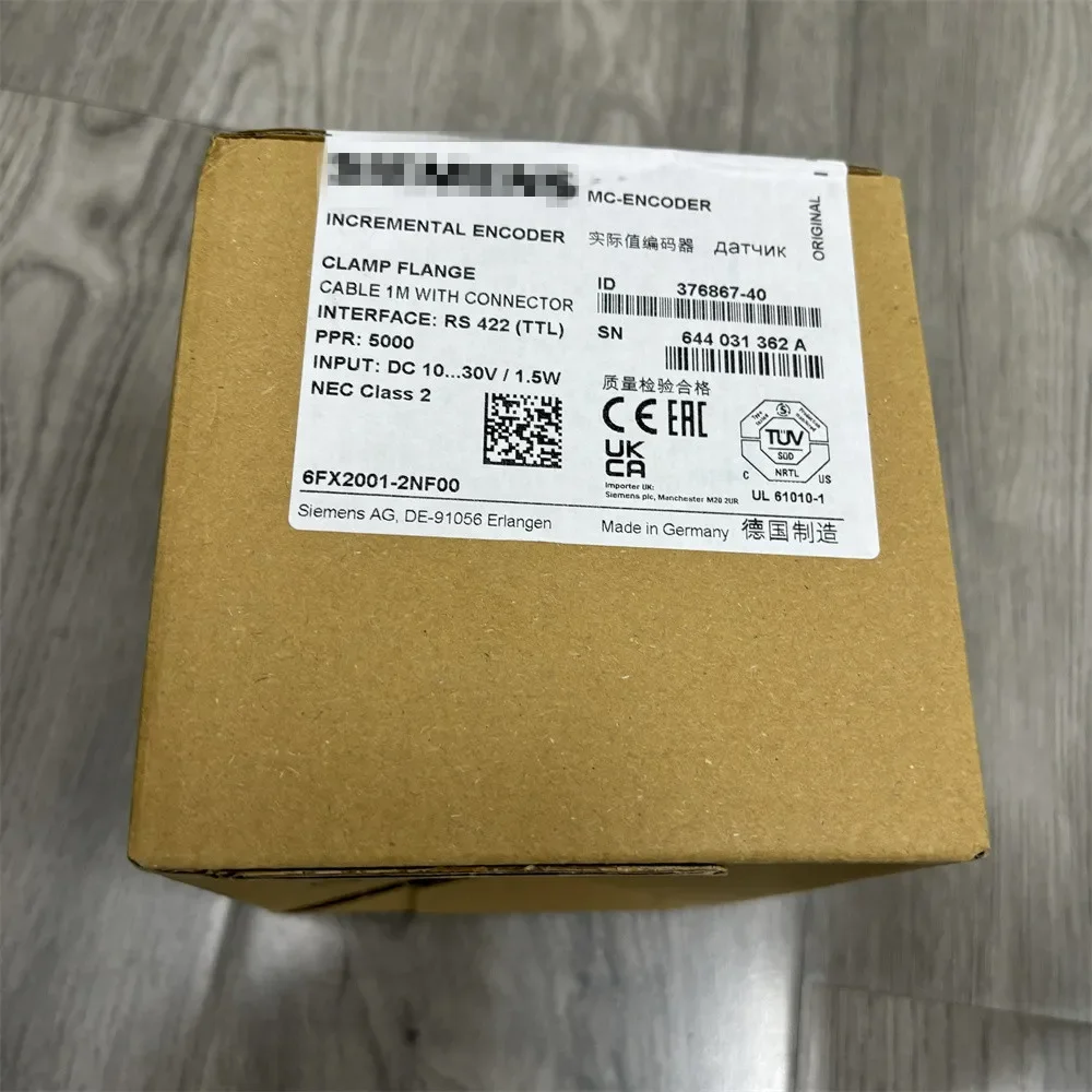 Encoder Asli RS 422 /TTL 5000 P/R Poros Flange Penjepit 6FX2001-2NF00