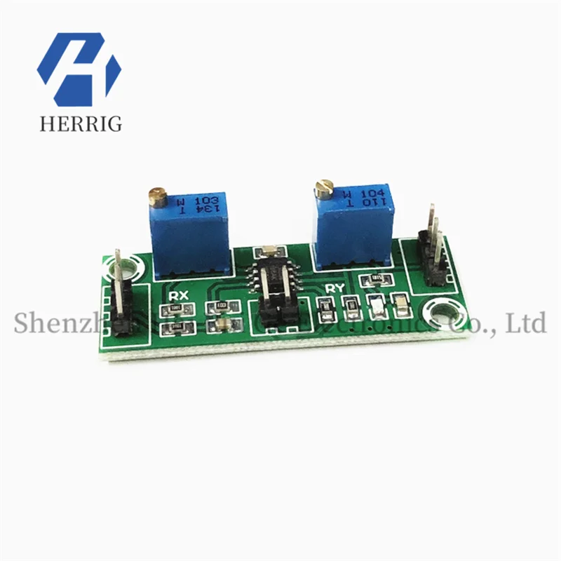 

1PCS LM358 weak signal amplifier, voltage amplifier, two-stage operation amplification module, single-supply signal collector