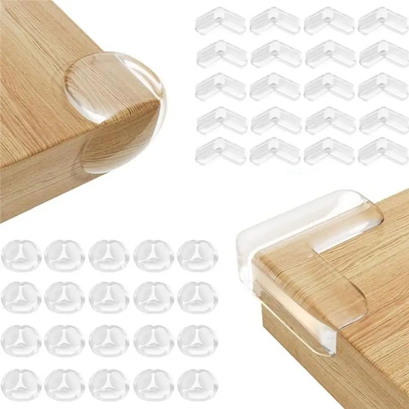 A63T-Furniture Corner Guards Table Corner Protectors Child-Safety Edge/Corner Guards