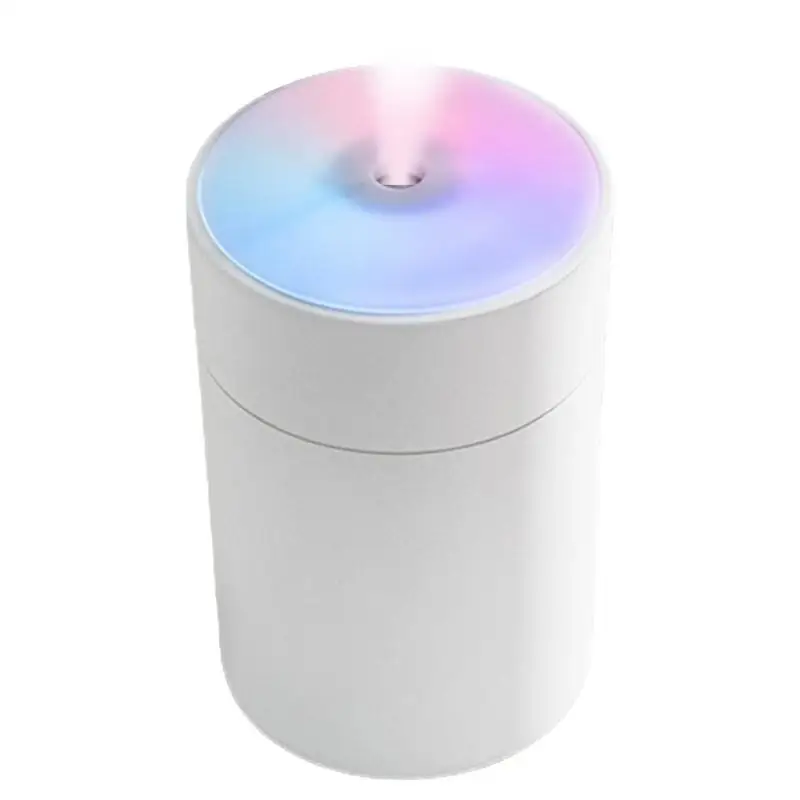 USB Humidifier For Desk 200ml Lighted USB Mini Humidifier For Nightstand Even Spraying Household Humidifier With Changeable