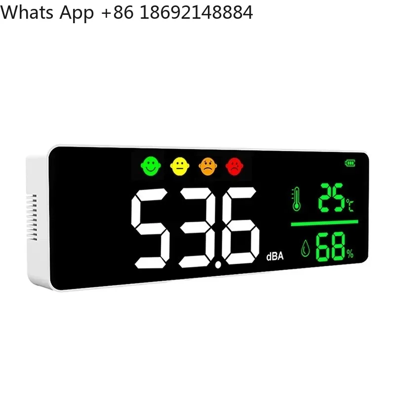 Wall Mount Decibel Meter Noise Meter for Neutral English