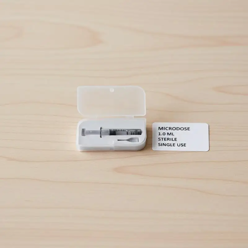 Glass Syringe Borosilicate Glass Prefillable Syringe Optional Capacity Borosilicate Glass