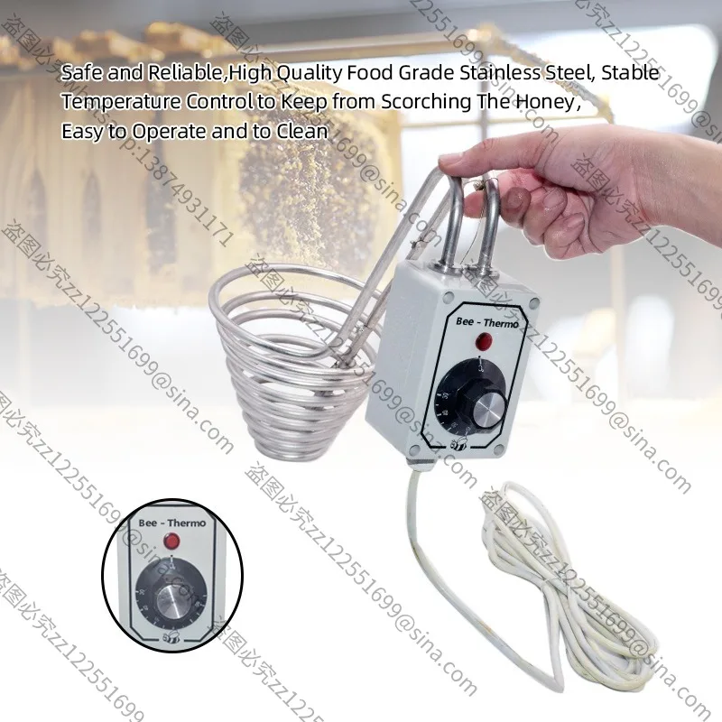 Suitable for Spiral Honey Melting Device, Bucket Heating Ring Honey Melting Treasure, Heating Belt High Temperature Adjustable