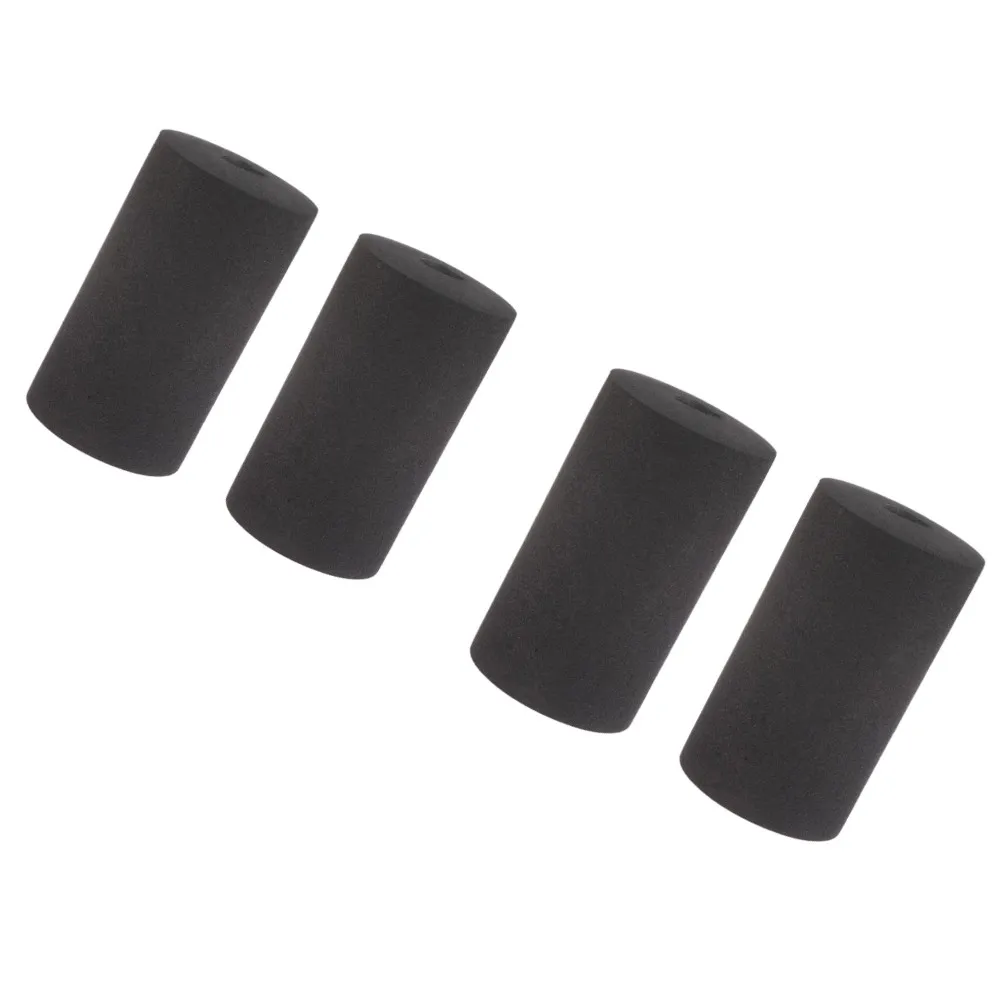 Foot Foam For Pads Replacement Set 135x80mm for Gym Machines and Weight Benches Rollers Fits Diameter 22 to 32mm