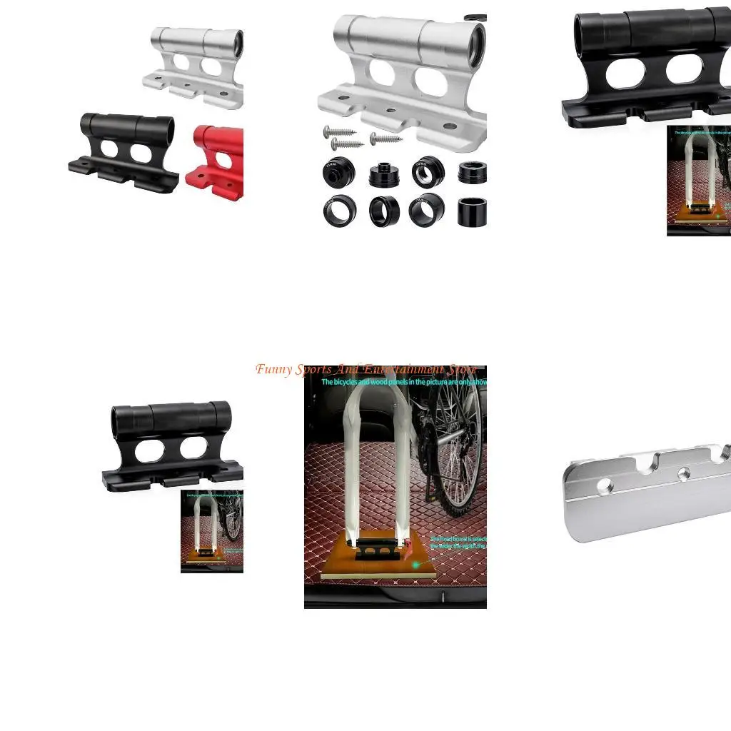 

C4DE Металлический велосипедный блок Вилка Крепление для велосипеда Передняя вилка Кронштейн Автомобильный багажник на крышу