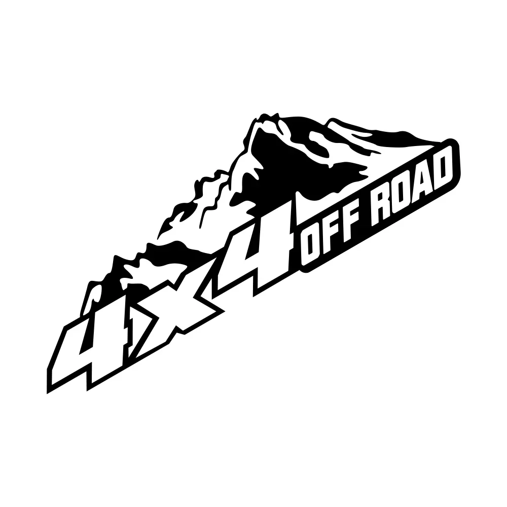 Car Sticker 4x4 Offroad Mountain Sticker For SUZUKI JIMNY Waterproof Vinyl Film Car Accessories PVC Auto Exterior Decoration