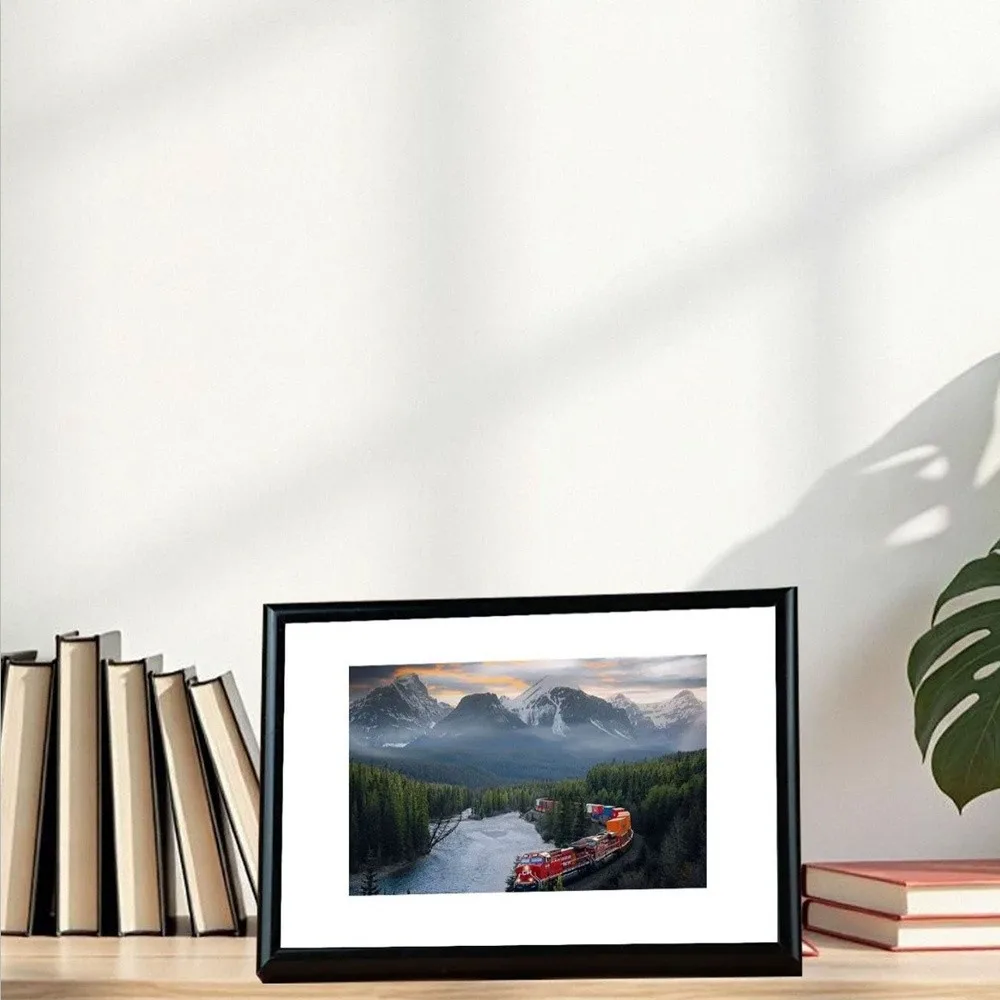Home Decor A4 Certificate Frame PVC DIY Wall Commercial Photo Picture Frame Document Holder Frame
