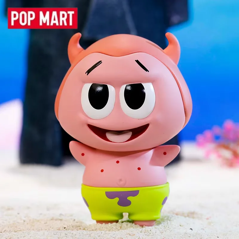 

POP MART Labubu Sponge Bob Blind Box Toys Mystery Box Mistery Caixa Action Figure Genuine Original Surprise Box