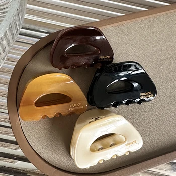 Caranguejo de cabelo de acetato médio de 5,2 cm para meninas e mulheres acessórios de cabelo