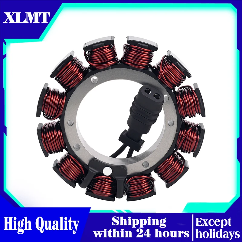 Motorcycle Ignitor Stator Coil Comp For Harley Softail Sport Tour Wide Glide FXSTSB FLSTF FLSTC FLSTN FXSTB FXRT FLTC FXDWG FXD