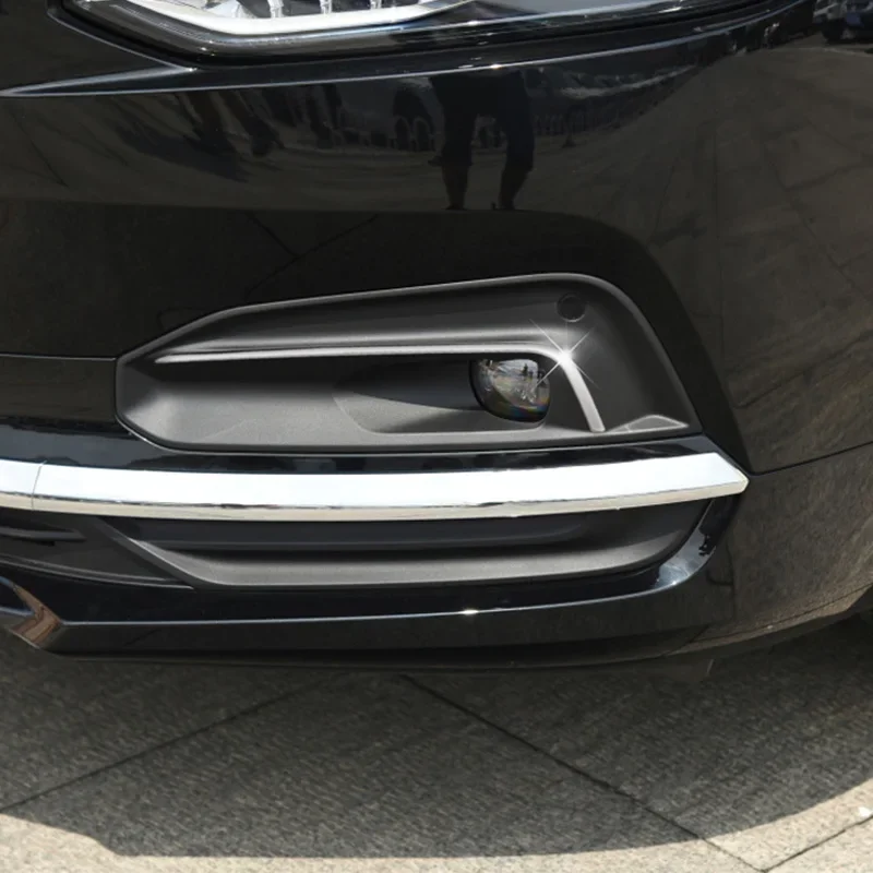 for volvo S90 front fog lamp frame trim 2021-2022 model body front lip trim stainless steel chrome trim