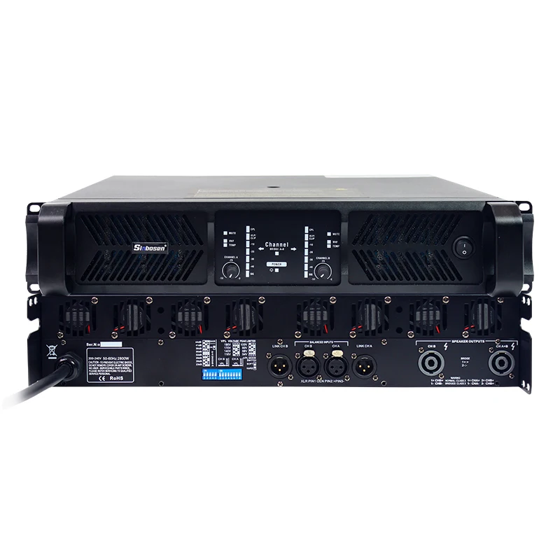 

FP24000 High Power Audio Amplifier Power Amplificador Professional 15000W Para Subwoofers