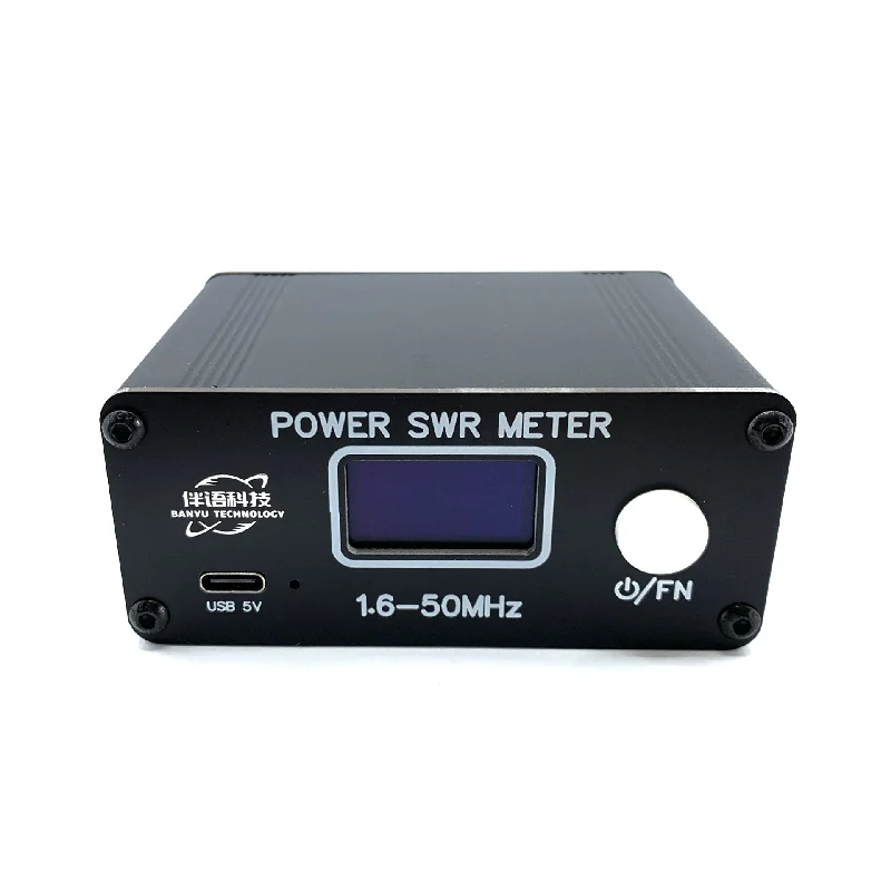 High Frequency SWR Meter HF Digital Display Short Wave Standing Wave Meter 0.5W-150W Mini Power SWR Meter Electrical Instruments