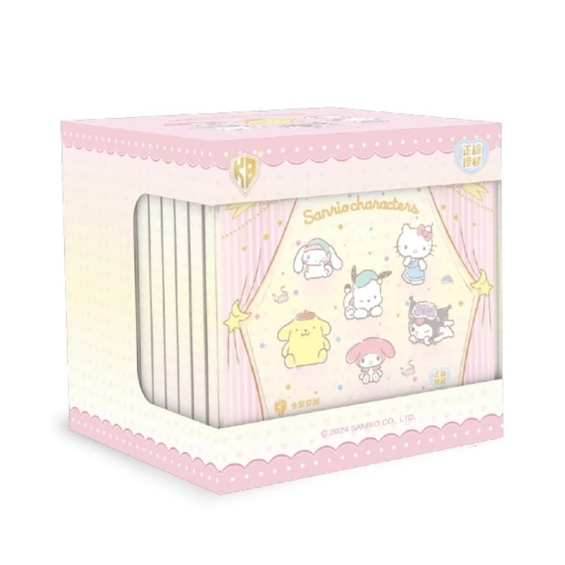 New In Sanrio Original Box Genuine Treasure Colored Paper Collection Decoration Children\'s Gifts Cartoon Characters Kuromi