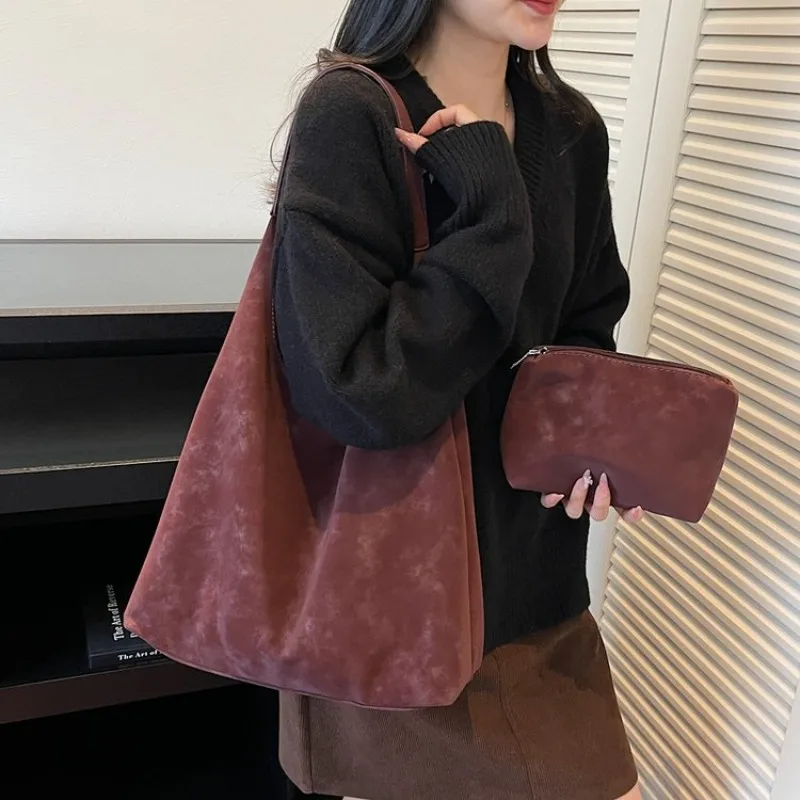 

Diaper Bag Chic Minimalist Designer Purse Elegant Leather Crossbody For Women Stylish Large Capacity Tote